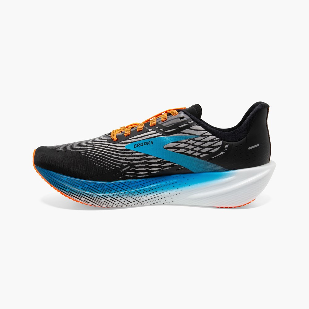 Chaussures Running Route Brooks Hyperion Max Corail Noir Homme | YZC-9796603